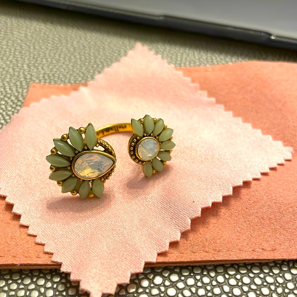 Stella and Dot two tone ring